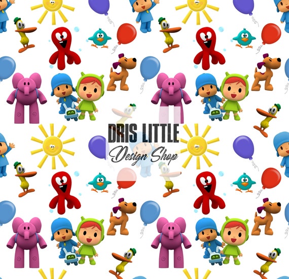Cartoon Seamless File Pattern - Etsy