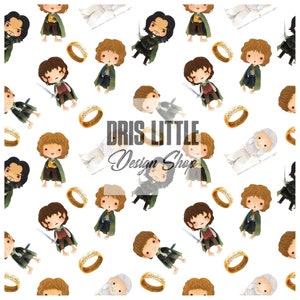 seamless, file, files, pattern, patterns, digital, lord, rings, sublimation