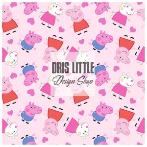 seamless, file, files, pattern, patterns, hearts, pig, pink, sublimation