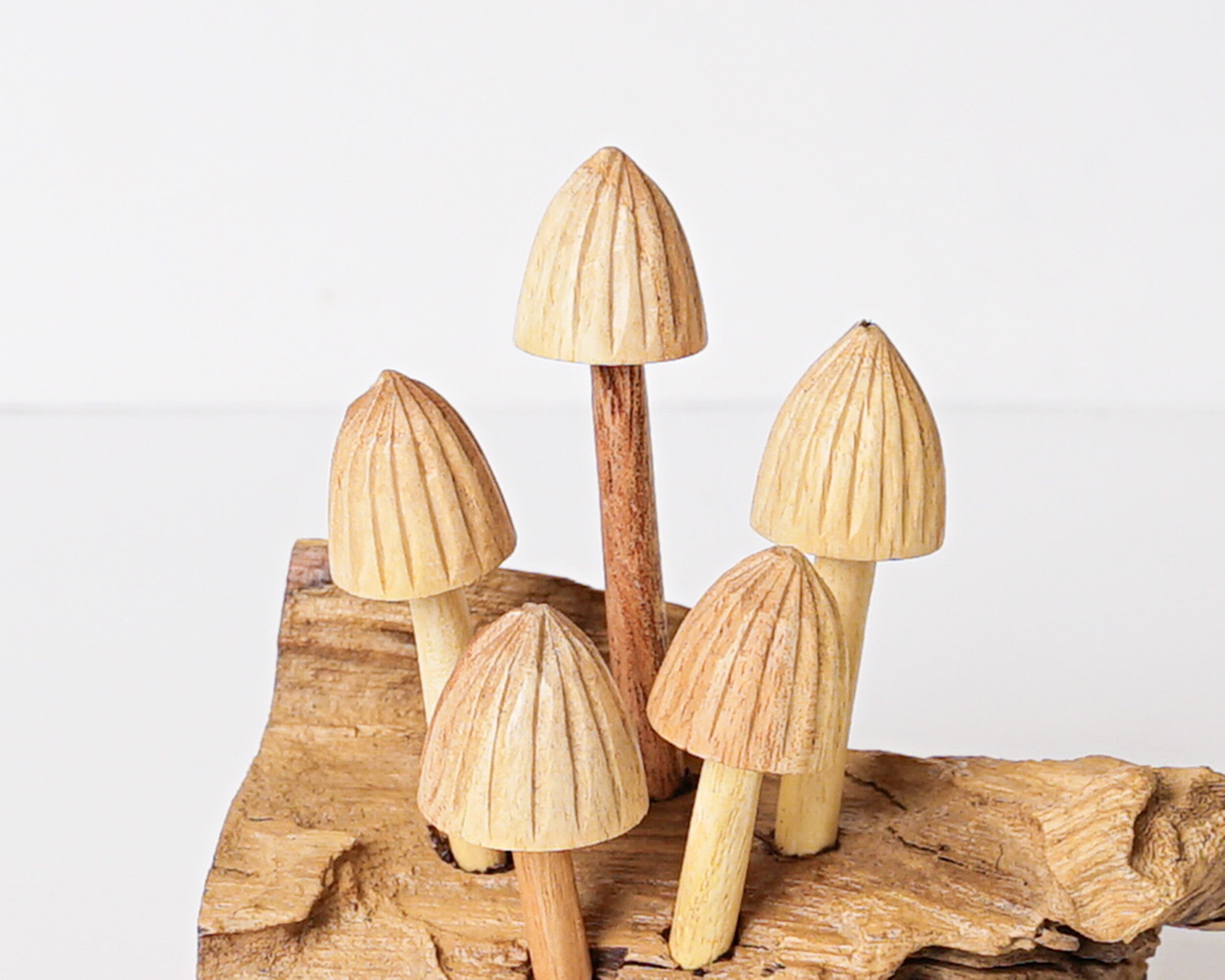 Mushroom Ornament Mushroom Figurine Mushroom Sculpture Etsy