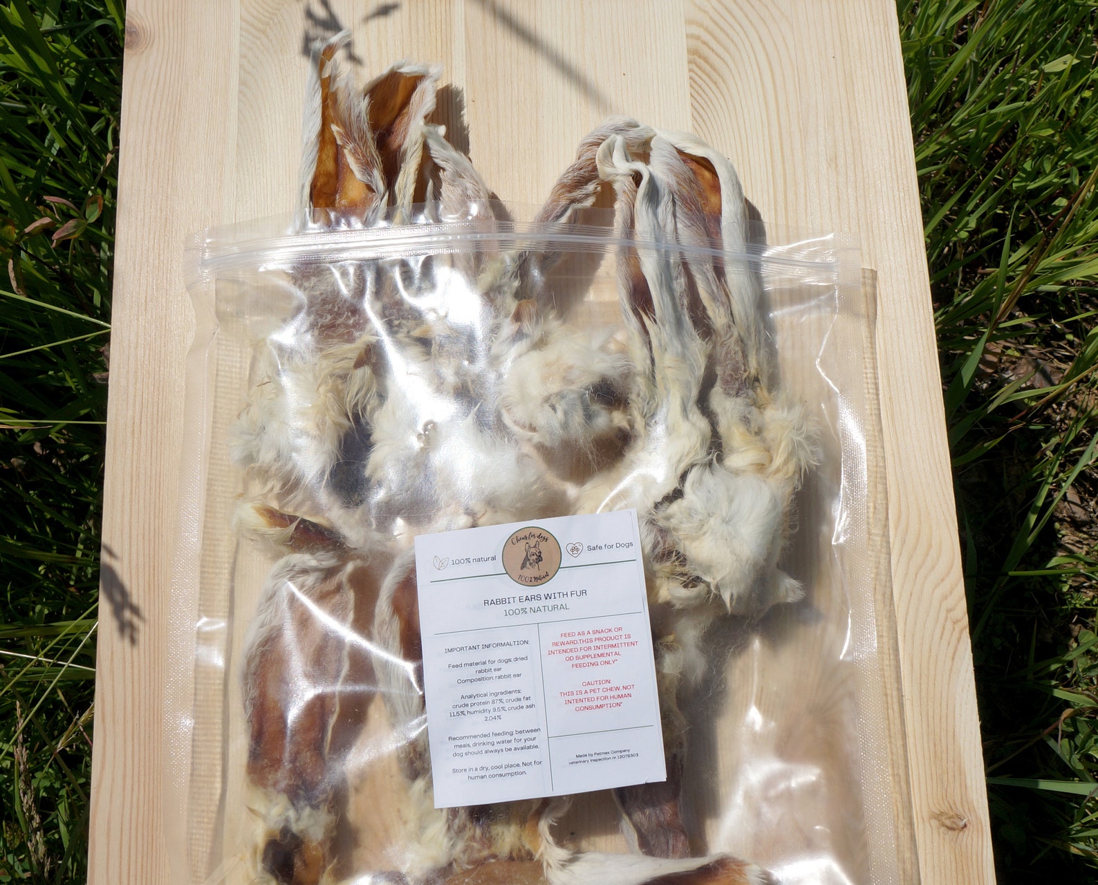 HASENOHREN mit Fell kauen für Hunde 100 natürlicher Snack Etsy