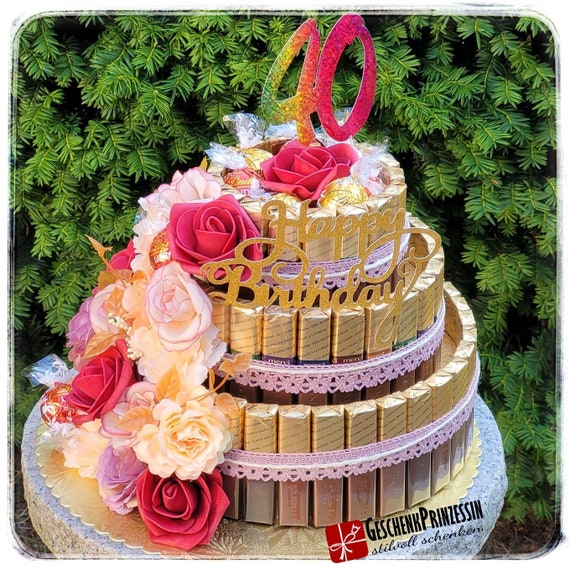 Hochzeit Hochzeitstorte Muttertag Pralinen Torte Geschenk zum Geburtstag,Torte aus Schokolade Herz Torte 