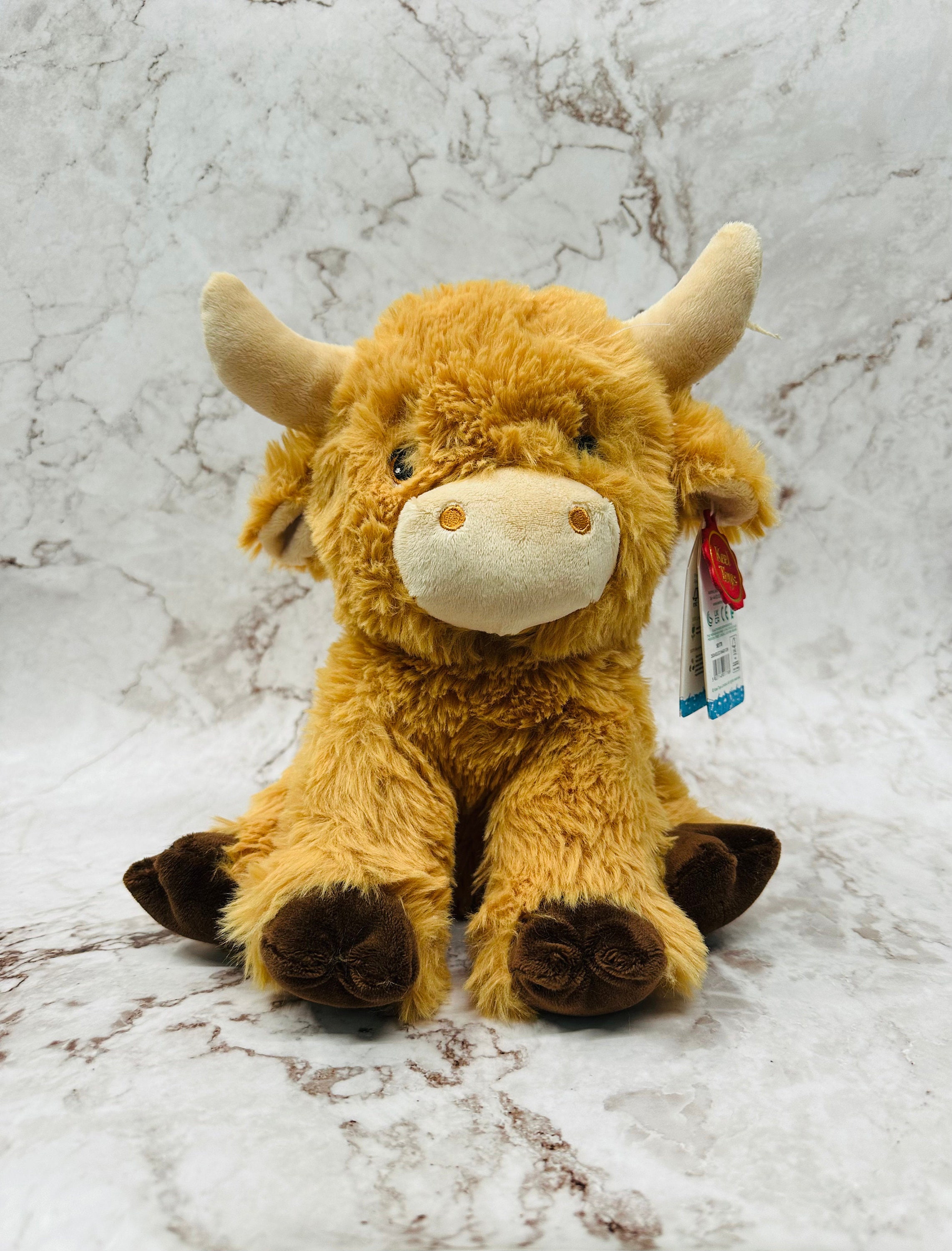 HIGHLAND COW Stuffed Animal, 16 Plushie, Make your Own Stuffie, Soft