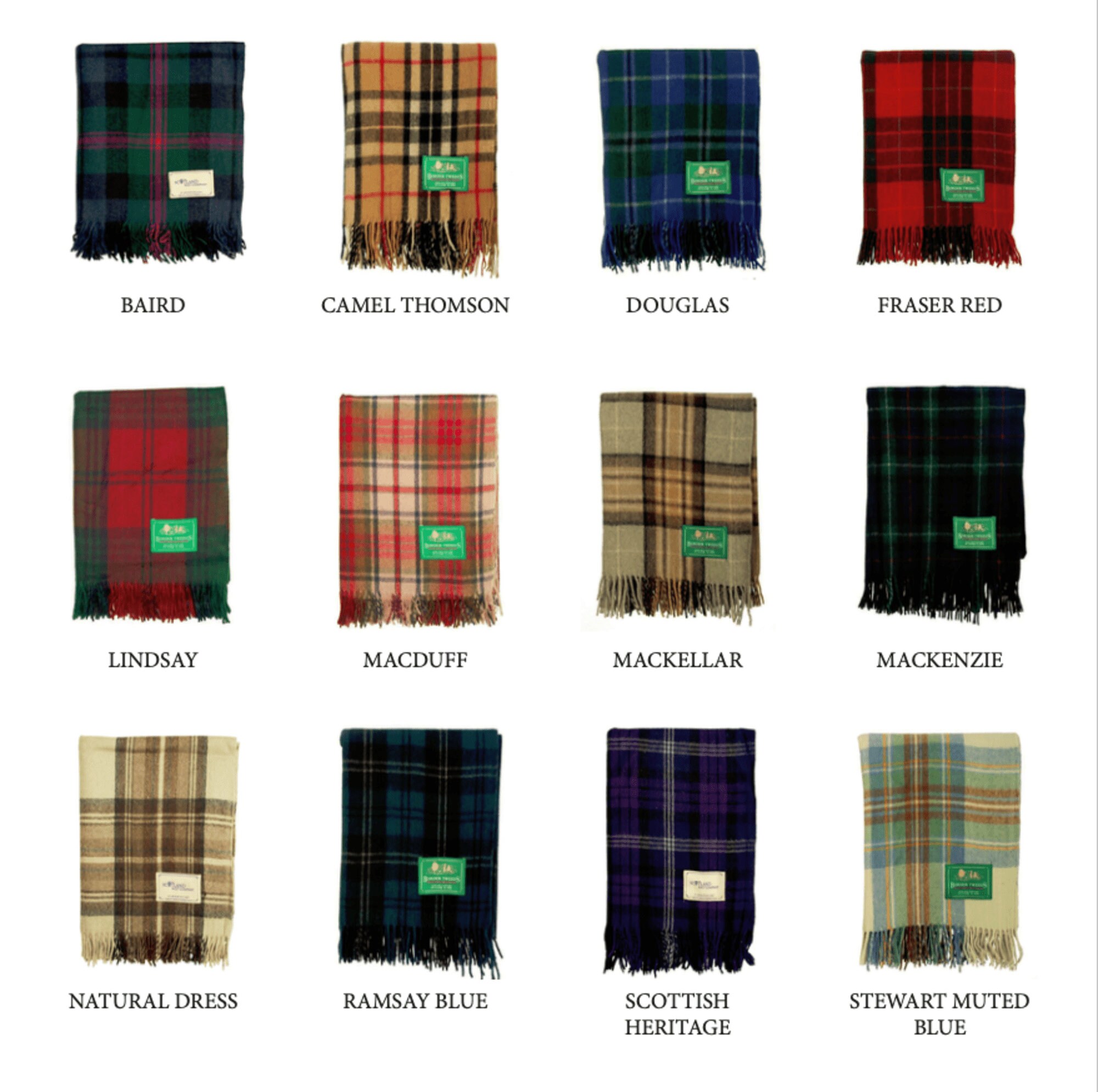 100 Wool Tartan Blanket MADE IN SCOTLAND Etsy UK