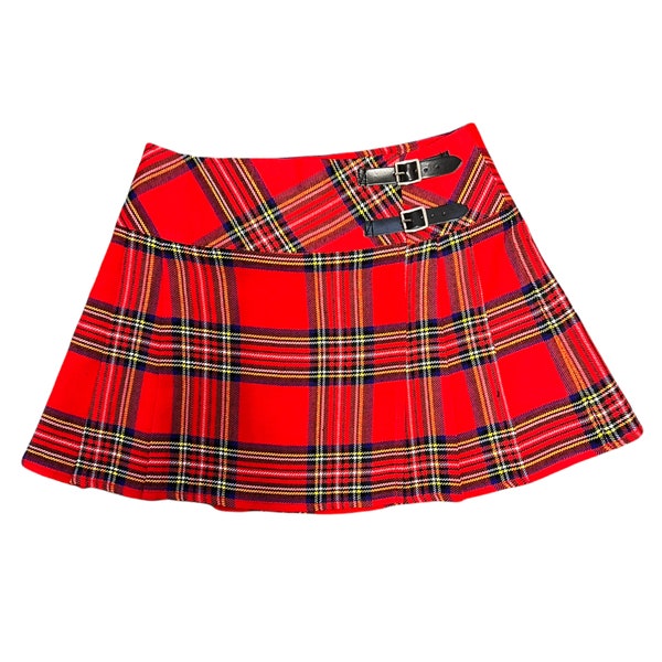 Ladies Tartan Billie Kilt Skirt - Available in size 6UK to 20UK - Ladies Fashion Skirt - Skirt - Scottish Billie Kilt -