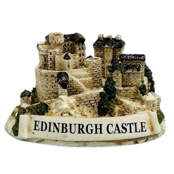 Edinburgh Castle Figurine - Edinburgh Castle Souvenir - Castles of Scotland