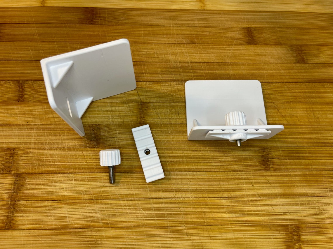 Camper Refrigerator Brackets For Stabilizing Groceries Etsy