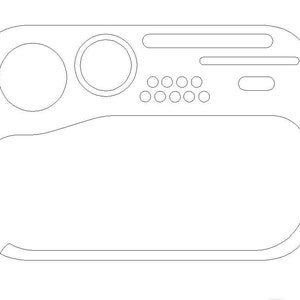 Custom Rolling Tobacco Tray SVG, DXF File