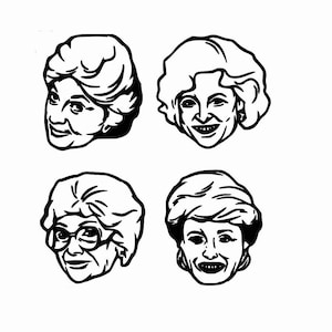 Golden Girls SVG cut file