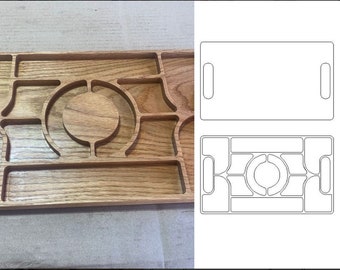 Custom Charcuterie Board SVG, DXF File