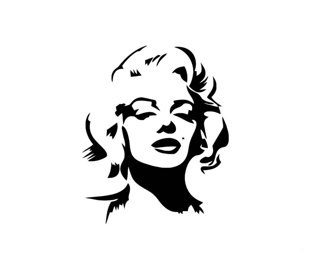 Marilyn Monroe SVG Cut File - Etsy UK