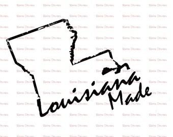Louisiana Made SVG Cut File