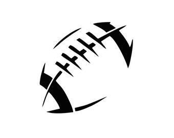 Football Outline SVG Cut File