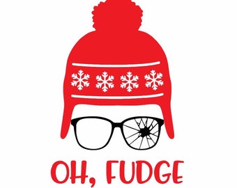Oh Fudge SVG Cut File