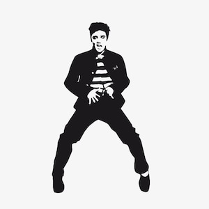 Elvis Presley SVG cut file