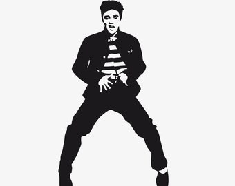 Elvis Presley SVG cut file