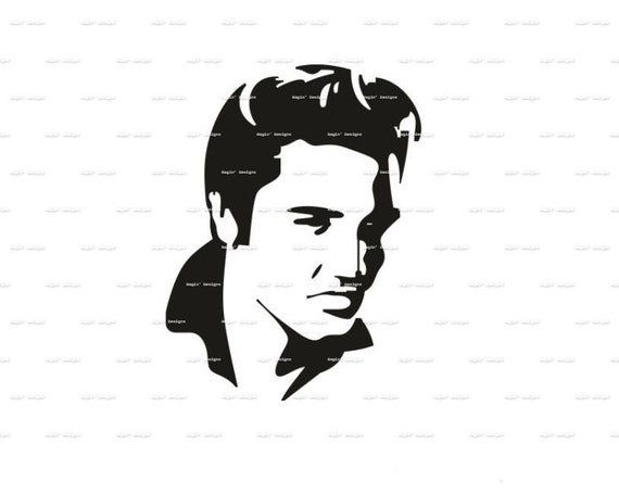 Elvis Presley SVG cut file