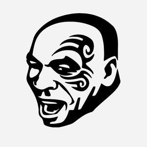 Mike Tyson SVG cut file