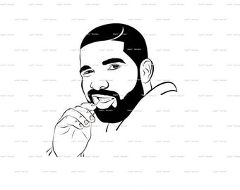 Pop dxf Clipart Files pdf cricut png Famous Shirt svg Drake Face