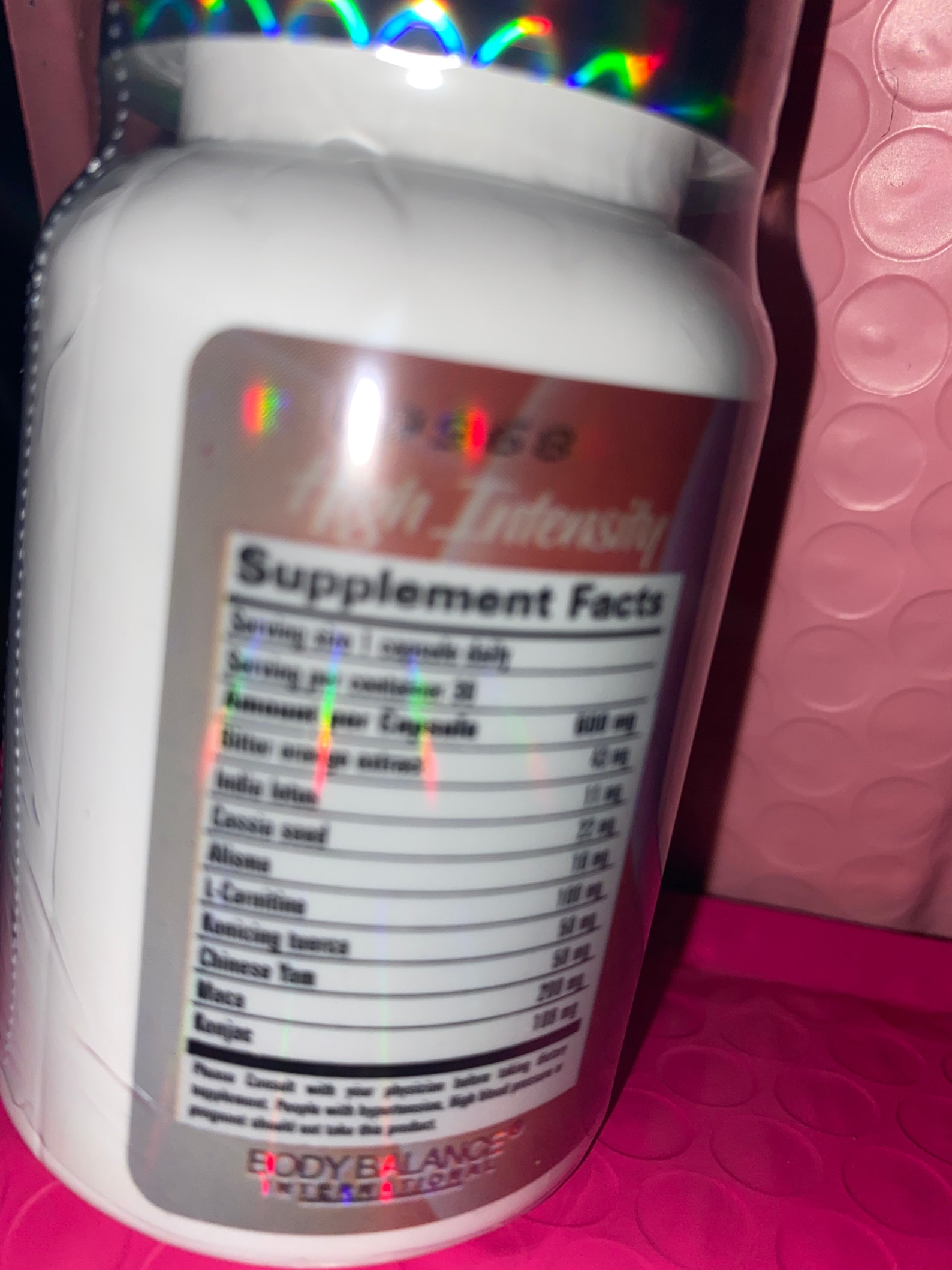 Skinny high intensity 365 pills now in new bottle Etsy