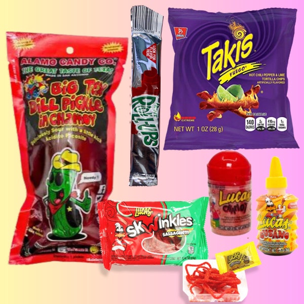 Chamoy Pickle kit with Takis