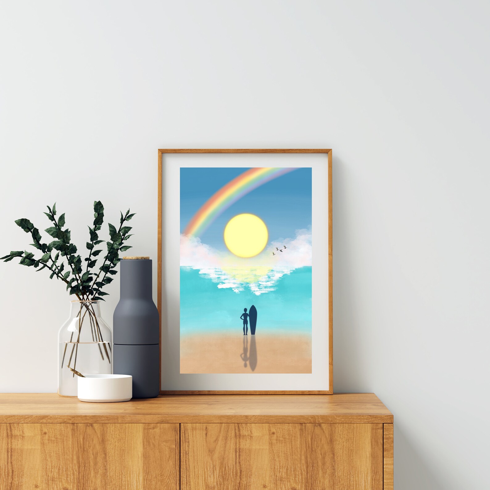 Summer Beach wall art art prints home wall decor wall art Etsy