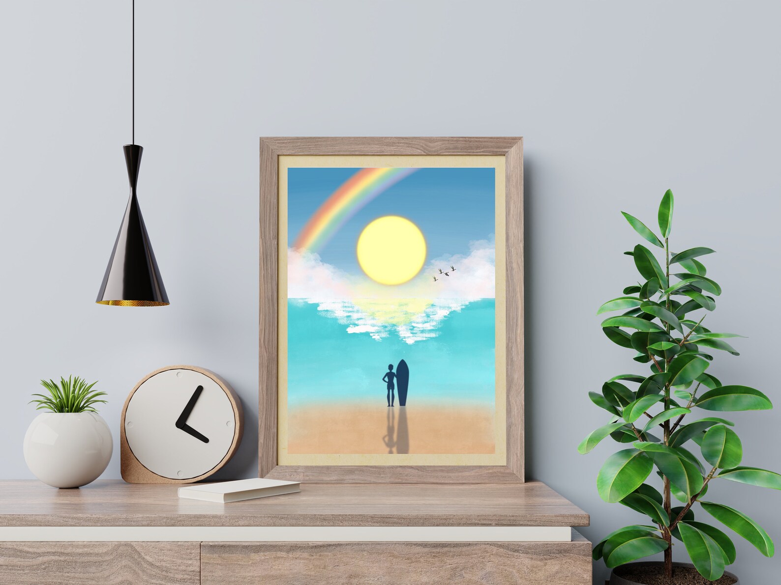 Summer Beach wall art art prints home wall decor wall art Etsy