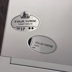 Personalized Galaxy&#39;s Edge Inspired Waterproof Sticker