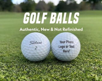 Custom Titleist Pro V1 Golf Balls | UV Printed Personalized Photo, Logo or Text