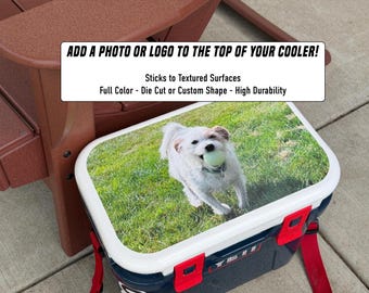 Custom Cooler & Drybox Lid Decals: Personalized Photo Sticker