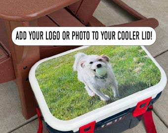 Custom Cooler & Drybox Lid Decals: Personalized Photo Sticker