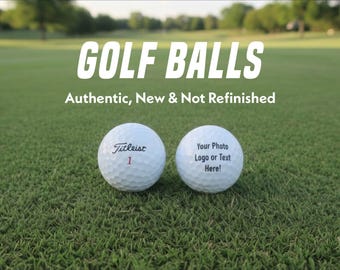 Custom Titleist TrueFeel Golf Balls | UV Printed Personalized Photo, Logo or Text