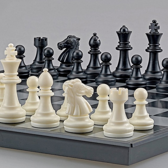 Chess Set Silicone Mold Resin Plaster Concrete Table Game Casting Mould 6  Pieces