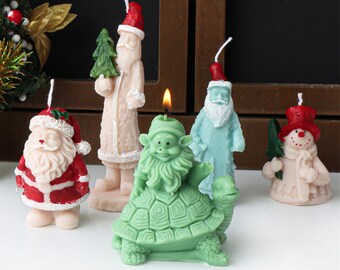 Moule en silicone bougie cylindre flocon de neige Moule en silicone bougie cylindre flocon de neige