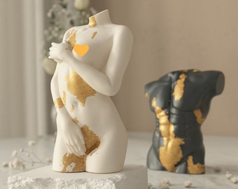 Stampo in silicone per corpo umano-Stampo per candela per corpo maschile-Stampo per candela per corpo femminile-Stampo per candela per corpo di dea-Stampo in gesso per aromaterapia-Stampo per decorazioni per la casa