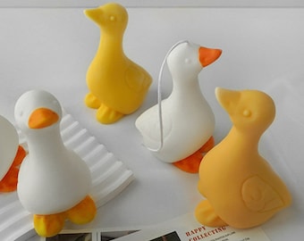3D Duck Candle Silicone Mold-Animal Duck Candle Mold-Cute Duck Resin Mold-Duck Sculpture Mold-Aromatherapy Plaster Mold-Home Decor Mold