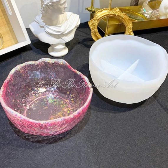 Large Bowl Silicone Mold-irregular Bowl Resin Mold-fruit Bowl Mold-silicone Bowl  Mold-jewelry Trinket Box Mold-epoxy Resin Art Mold 