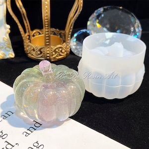 3D Pumpkin Silicone Mold-Halloween Pumpkin Mold-Pumpkin Keychain Resin Mold-Pumpkin Candle Mold-Pumpkin Pendant Jewelry Mold-Resin Art Mold