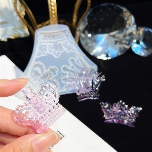 Beautiful Crown Silicone Mold-Crown Resin Mold-Crown Jewelry Mold-Silicone Crown Mold-Crystal Epoxy Mold-Epoxy Resin Art Mold
