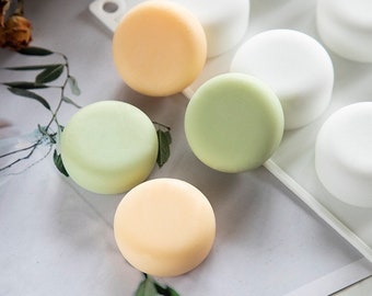 Natural Round Soap Silicone Mold-Circle Soap Mold-Round Bread Mold-Chocolate Cake Decoration Mold-Handmade Soap Mold-Aroma Candle Soap Mold