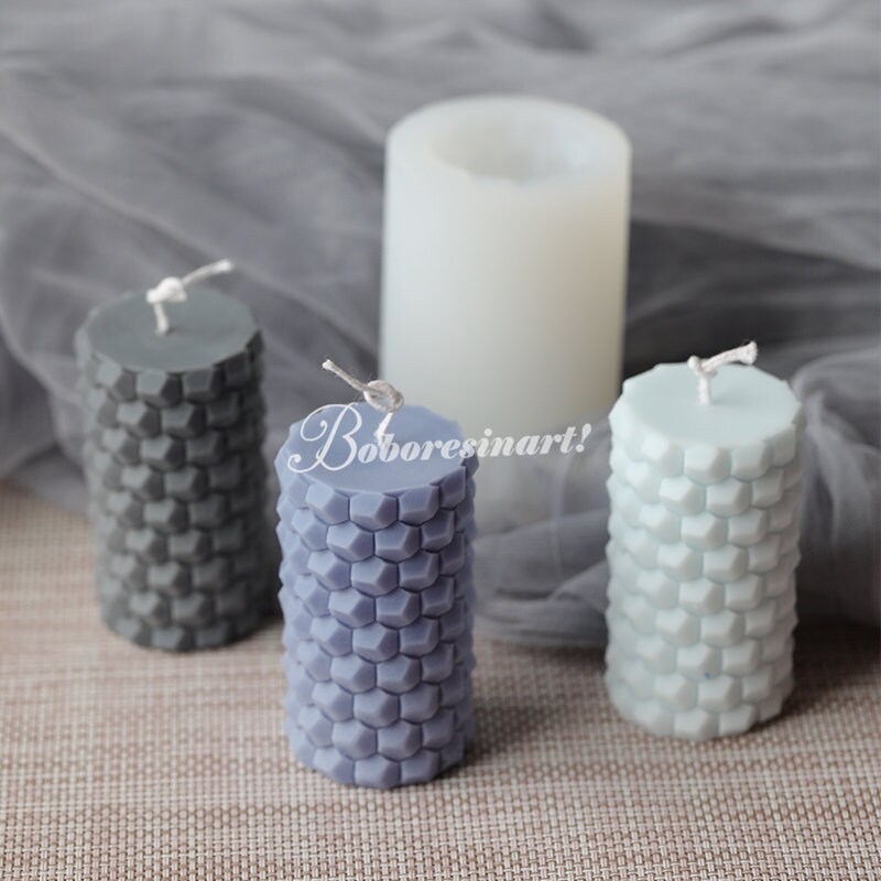 Cylindrical Candle Candle Etsy