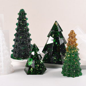 Christmas Tree Silicone Mold-Bubble Christmas Tree Mold-Pine Tree Resin Mold-Christmas Tree Lamp Mold-Epoxy Resin Art Mold-Home Decor Mold