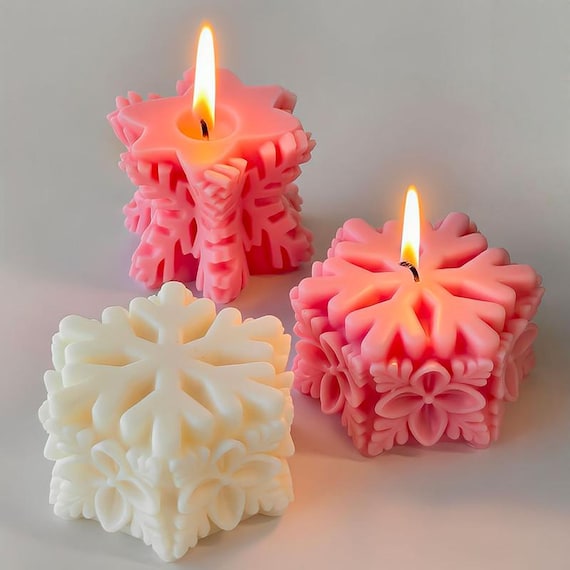 Moule En Silicone Bonhomme De Neige - Pour Résine Époxy, Bougies, Savon, DIY Déco Noël