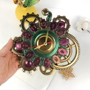 Mechanical Clock Silicone Mold-Wall Clock Resin Mold-Clock Wall Art Mold-Clock Wall Hangings Mold-Clock Wall Decor Mod-Epoxy Resin Art Mold