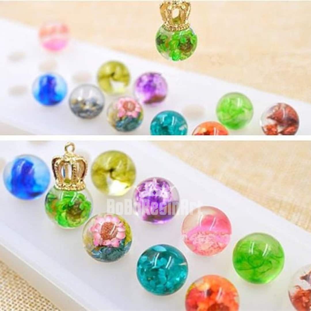 Crystal Sphere Silicone Moldround Ball Resin Moldsphere Necklace Mold