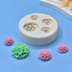 Goudsbloem siliconen mal-goudsbloem bloem fondant mal-kleine bloem hars mal-bloem ornament mal-polymeer klei mal-chocolade taart decor mal