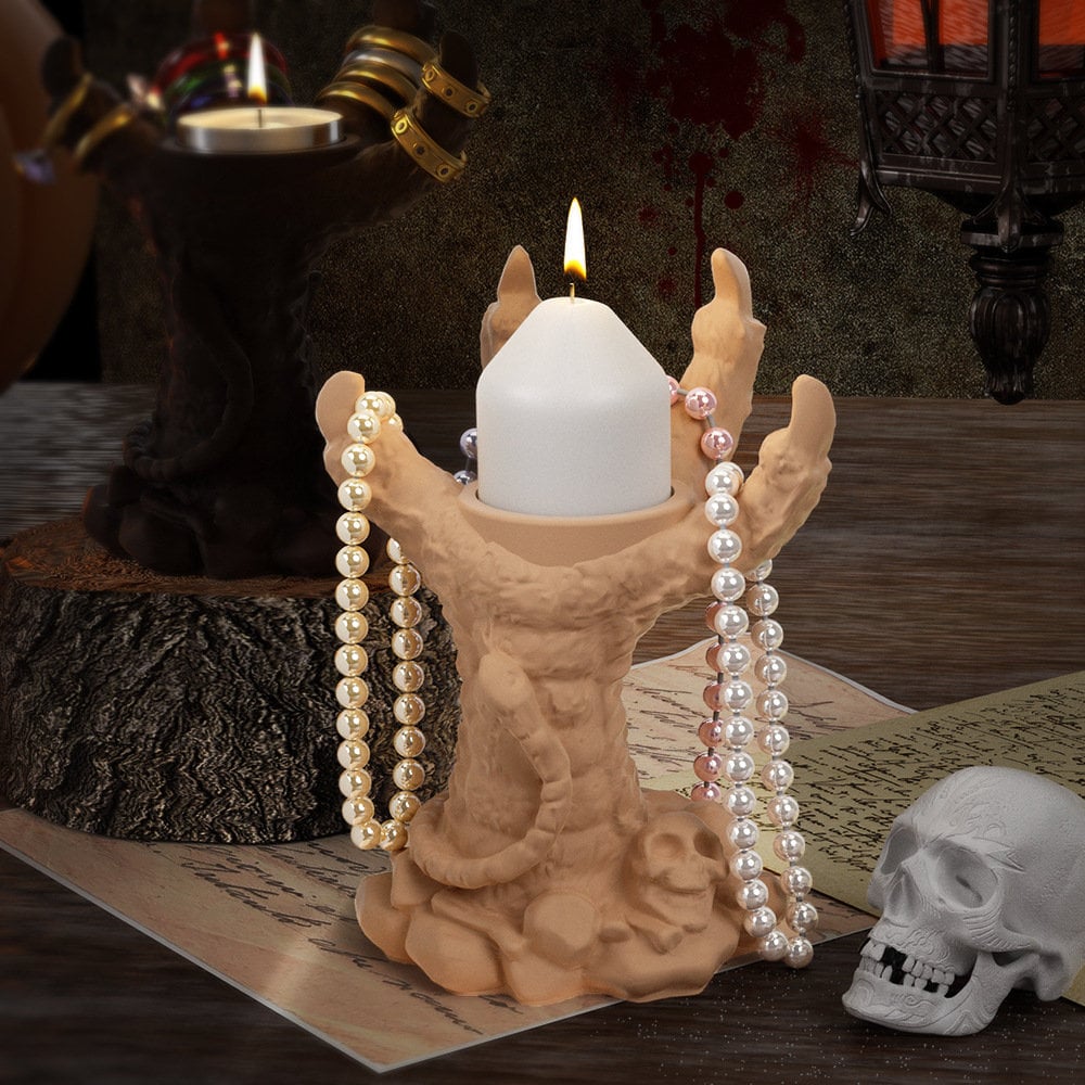 Dragon Claw Candlestick Mold-halloween Tealight Holder Mold