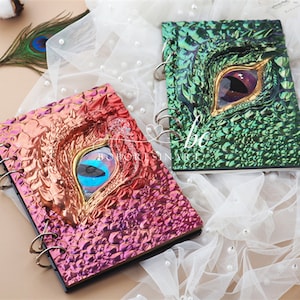 Dragon Eye Notebook Mold-Notebook Cover Resin Mold-Notebook Silicone Mold-Dragon Eye Book Cover Mold-Epoxy Resin Art Mold-Gift for Students