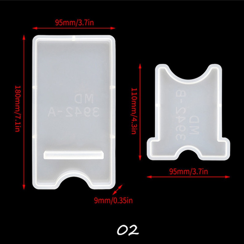 Simple Phone Stand Moldphone Stand Silicone Moldcell Phone Etsy