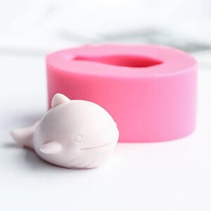 3D Whale Candle Silicone Mold-Cute Whale Candle Mold-Whale Shape Soap Mold-Sea Animal Candle Mold-Handmade Soap Mold-Scented Soy Candle Mold